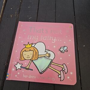 Usborne NEW That's Not My Fairy Interactive Pink Board Book Touchy Feely Girl